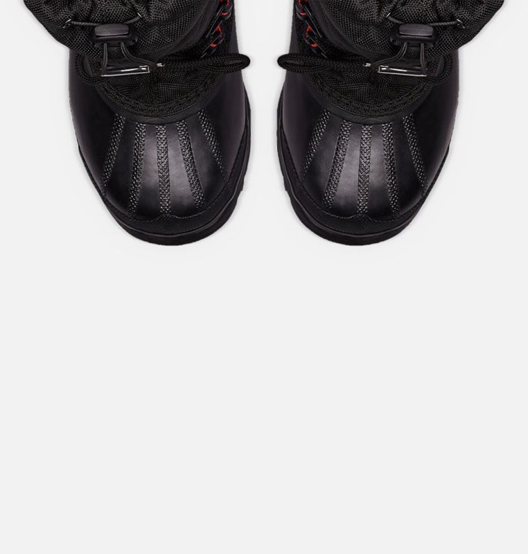 Womens Snow Boots Black/Red - Sorel Glacier™ XT Low - 219057-EZP